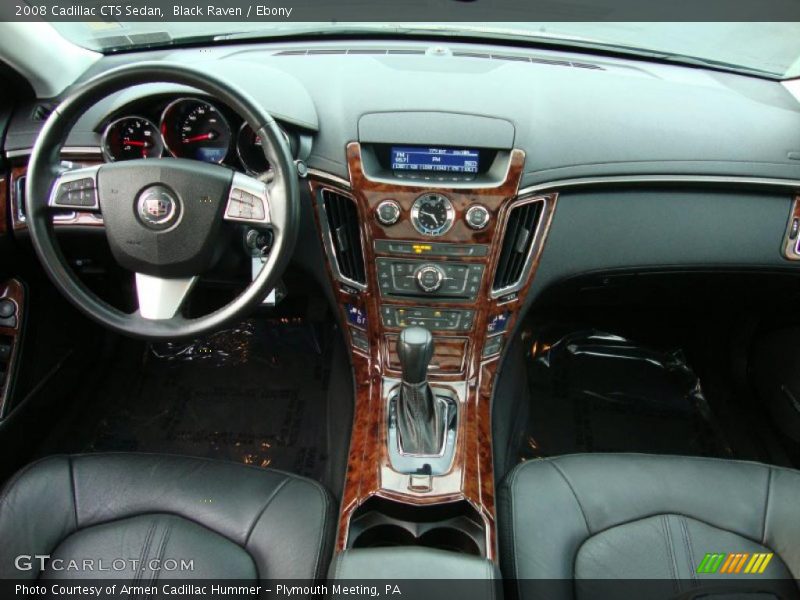 Black Raven / Ebony 2008 Cadillac CTS Sedan