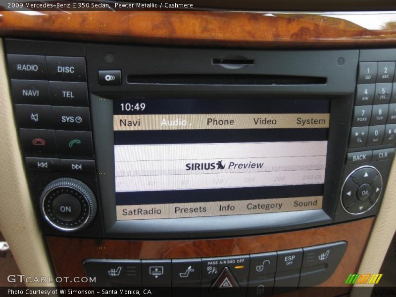 Pewter Metallic / Cashmere 2009 Mercedes-Benz E 350 Sedan