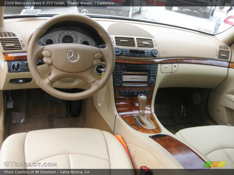 Pewter Metallic / Cashmere 2009 Mercedes-Benz E 350 Sedan