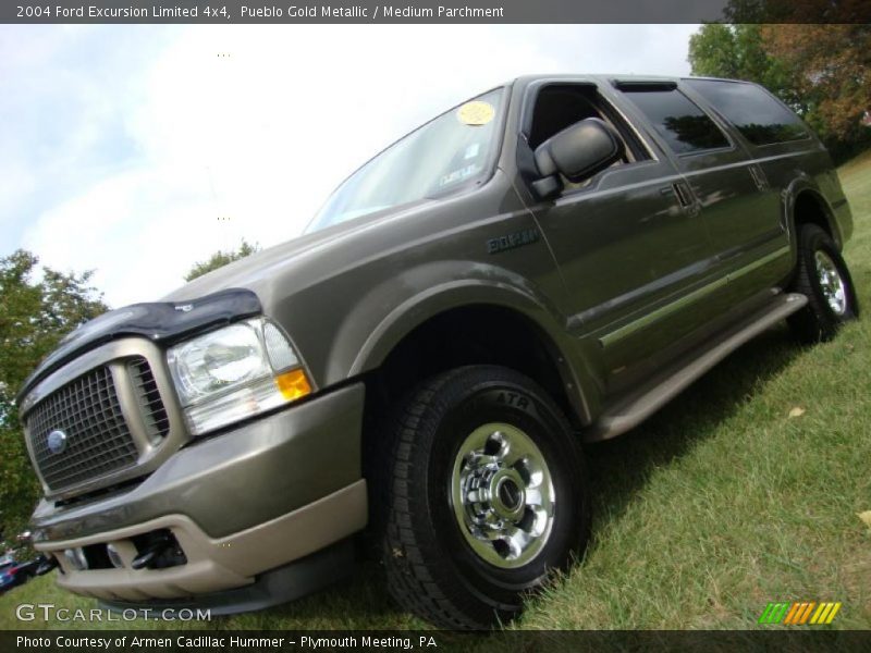 Pueblo Gold Metallic / Medium Parchment 2004 Ford Excursion Limited 4x4