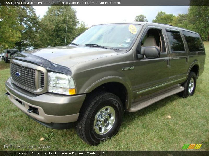 Pueblo Gold Metallic / Medium Parchment 2004 Ford Excursion Limited 4x4