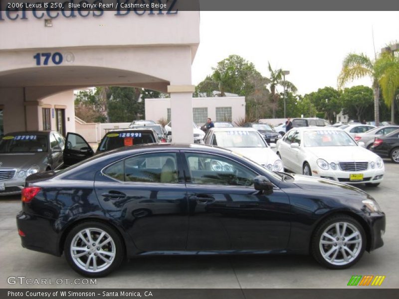 Blue Onyx Pearl / Cashmere Beige 2006 Lexus IS 250