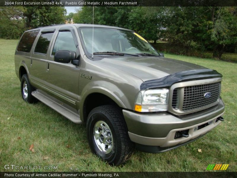 Pueblo Gold Metallic / Medium Parchment 2004 Ford Excursion Limited 4x4