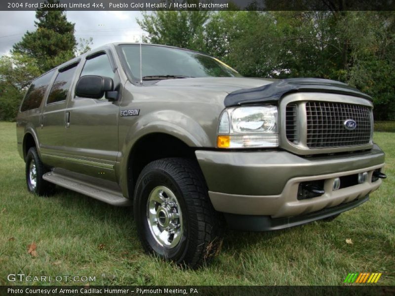 Pueblo Gold Metallic / Medium Parchment 2004 Ford Excursion Limited 4x4