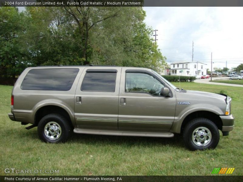 Pueblo Gold Metallic / Medium Parchment 2004 Ford Excursion Limited 4x4
