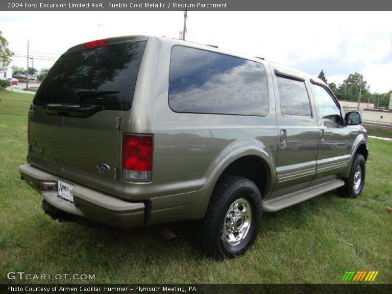 Pueblo Gold Metallic / Medium Parchment 2004 Ford Excursion Limited 4x4
