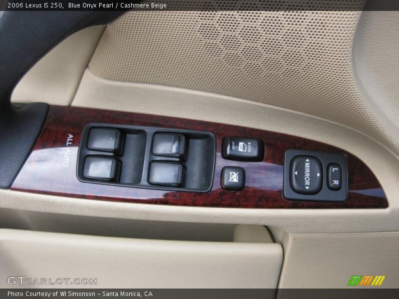 Blue Onyx Pearl / Cashmere Beige 2006 Lexus IS 250
