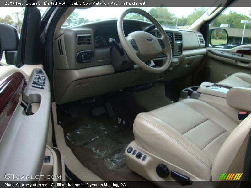 Pueblo Gold Metallic / Medium Parchment 2004 Ford Excursion Limited 4x4