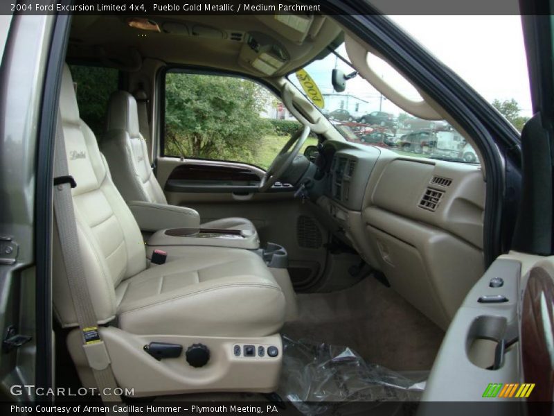 Pueblo Gold Metallic / Medium Parchment 2004 Ford Excursion Limited 4x4