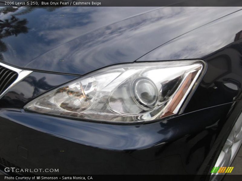 Blue Onyx Pearl / Cashmere Beige 2006 Lexus IS 250