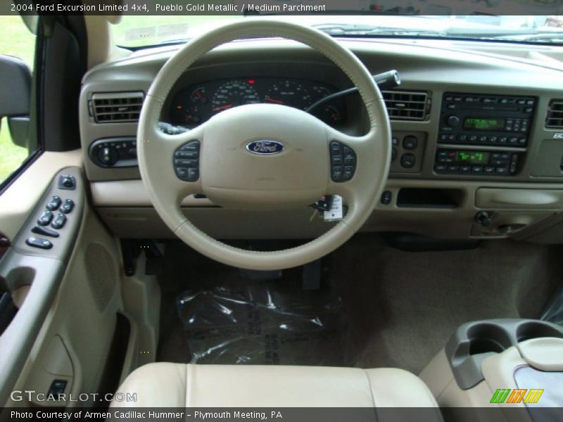 Pueblo Gold Metallic / Medium Parchment 2004 Ford Excursion Limited 4x4