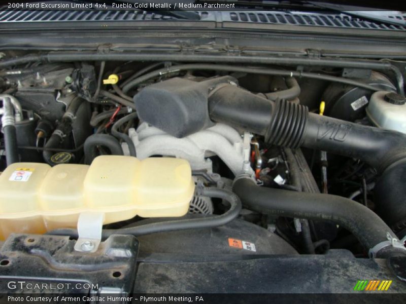 Pueblo Gold Metallic / Medium Parchment 2004 Ford Excursion Limited 4x4