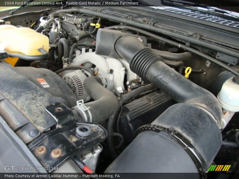 Pueblo Gold Metallic / Medium Parchment 2004 Ford Excursion Limited 4x4