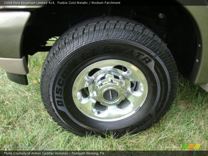 Pueblo Gold Metallic / Medium Parchment 2004 Ford Excursion Limited 4x4