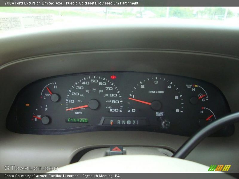 Pueblo Gold Metallic / Medium Parchment 2004 Ford Excursion Limited 4x4