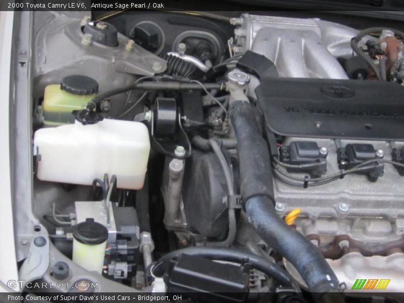 Antique Sage Pearl / Oak 2000 Toyota Camry LE V6
