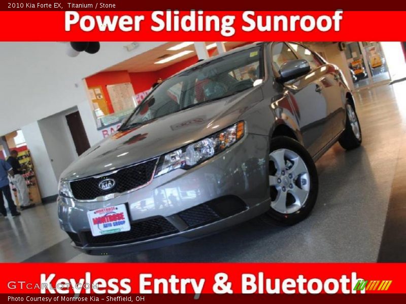 Titanium / Stone 2010 Kia Forte EX