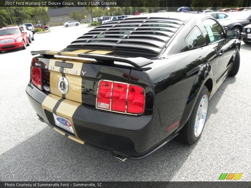 Black / Light Graphite 2007 Ford Mustang GT Deluxe Coupe