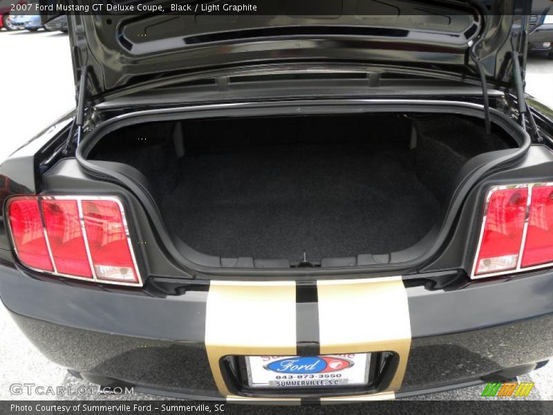 Black / Light Graphite 2007 Ford Mustang GT Deluxe Coupe