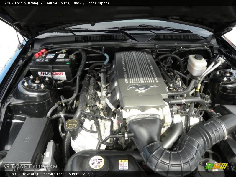 Black / Light Graphite 2007 Ford Mustang GT Deluxe Coupe