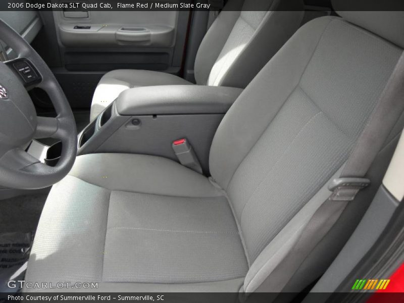 Flame Red / Medium Slate Gray 2006 Dodge Dakota SLT Quad Cab