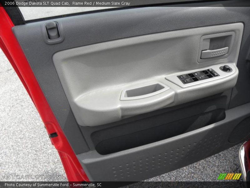 Flame Red / Medium Slate Gray 2006 Dodge Dakota SLT Quad Cab