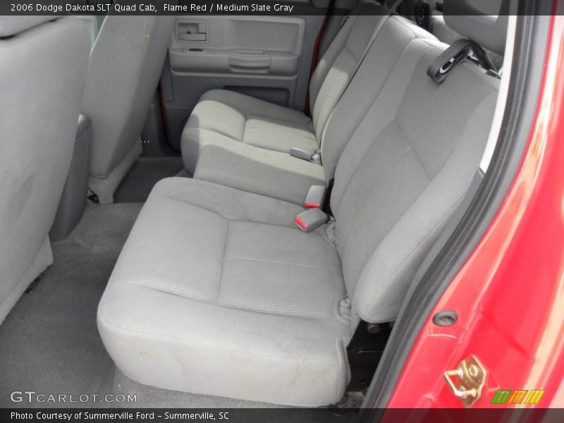 Flame Red / Medium Slate Gray 2006 Dodge Dakota SLT Quad Cab