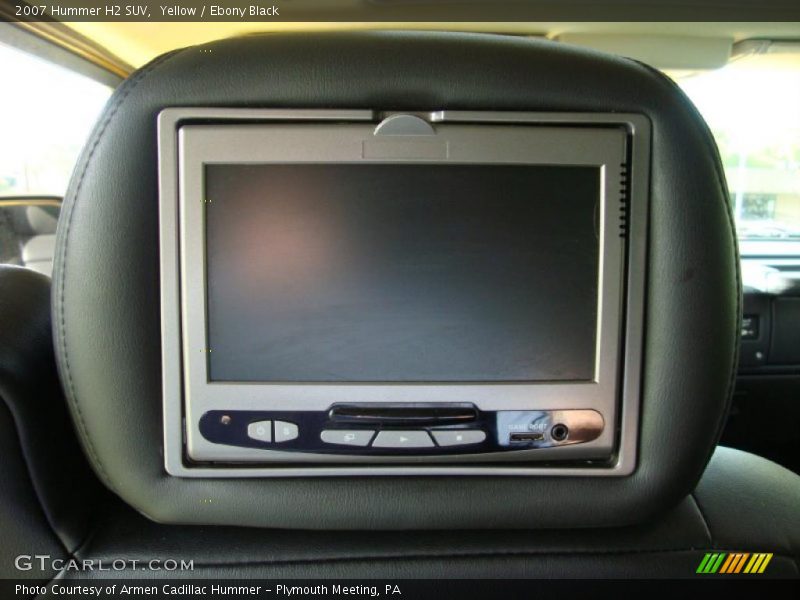 Yellow / Ebony Black 2007 Hummer H2 SUV