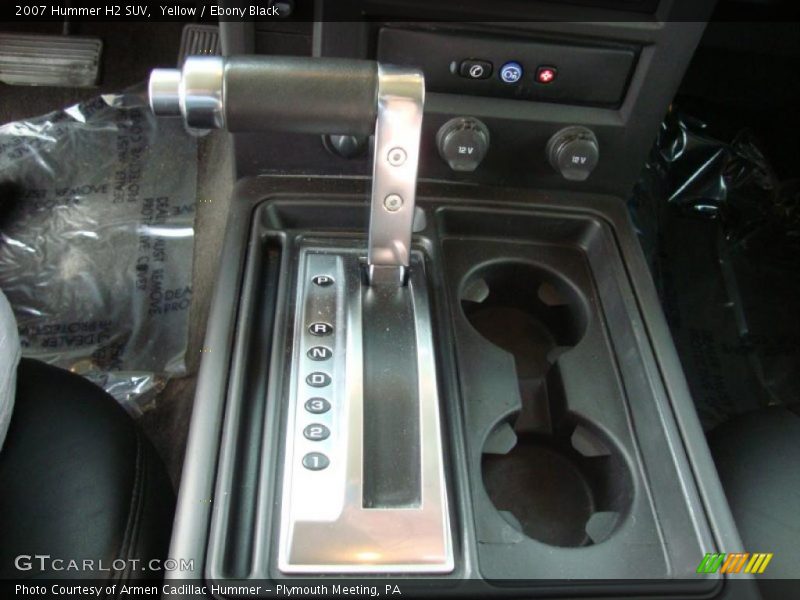 Yellow / Ebony Black 2007 Hummer H2 SUV