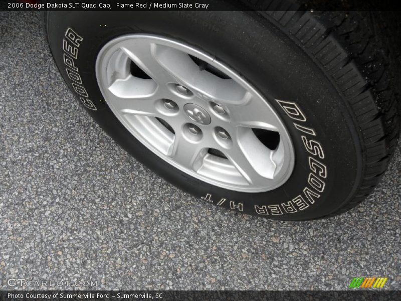 Flame Red / Medium Slate Gray 2006 Dodge Dakota SLT Quad Cab