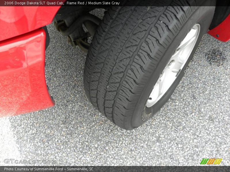 Flame Red / Medium Slate Gray 2006 Dodge Dakota SLT Quad Cab