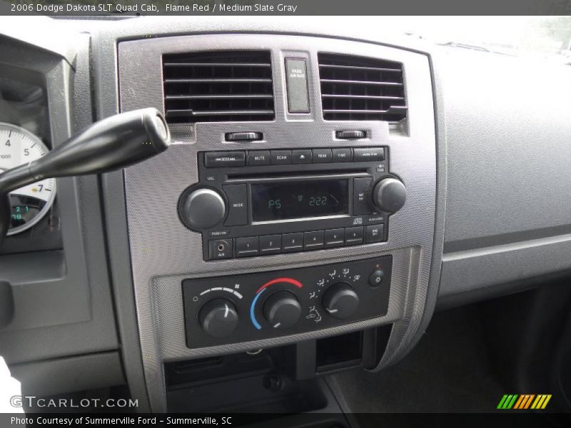 Flame Red / Medium Slate Gray 2006 Dodge Dakota SLT Quad Cab