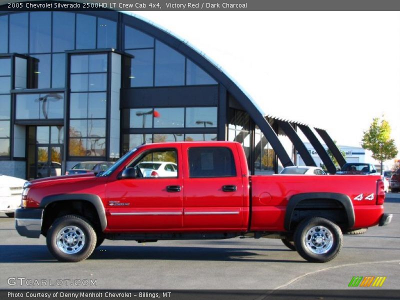 Victory Red / Dark Charcoal 2005 Chevrolet Silverado 2500HD LT Crew Cab 4x4