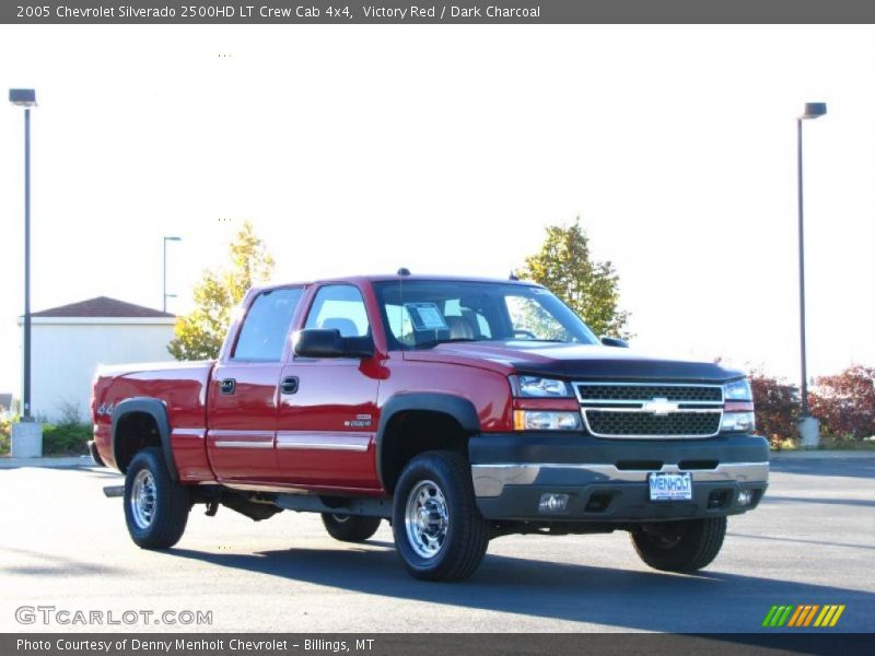 Victory Red / Dark Charcoal 2005 Chevrolet Silverado 2500HD LT Crew Cab 4x4