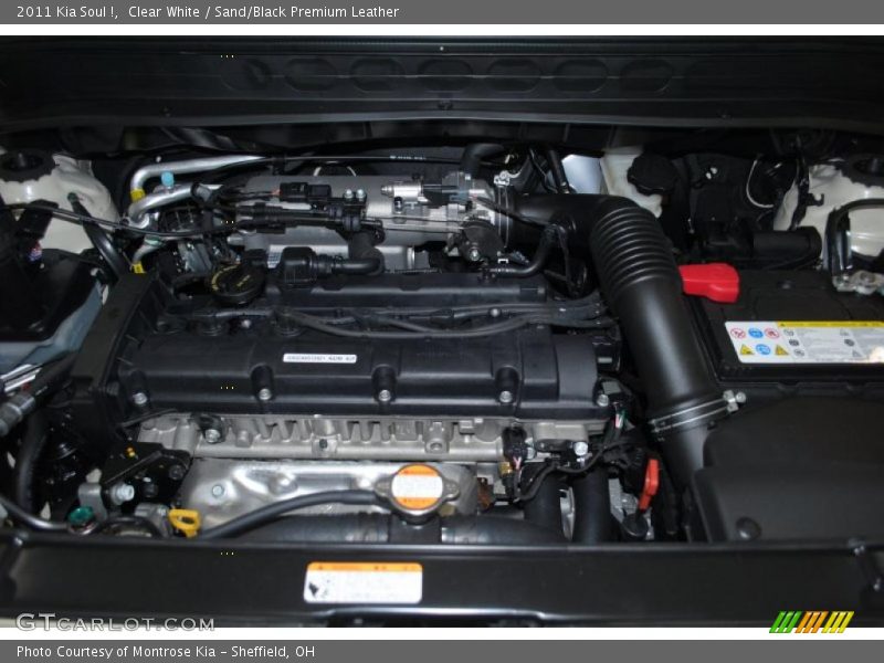 Clear White / Sand/Black Premium Leather 2011 Kia Soul !