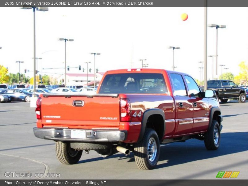 Victory Red / Dark Charcoal 2005 Chevrolet Silverado 2500HD LT Crew Cab 4x4