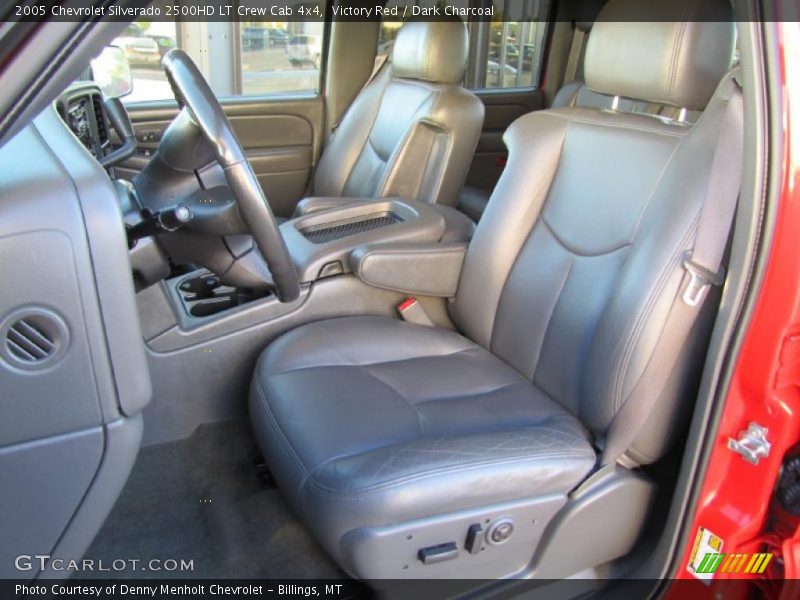 Victory Red / Dark Charcoal 2005 Chevrolet Silverado 2500HD LT Crew Cab 4x4