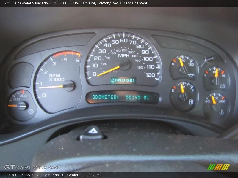 Victory Red / Dark Charcoal 2005 Chevrolet Silverado 2500HD LT Crew Cab 4x4