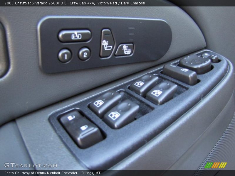 Victory Red / Dark Charcoal 2005 Chevrolet Silverado 2500HD LT Crew Cab 4x4