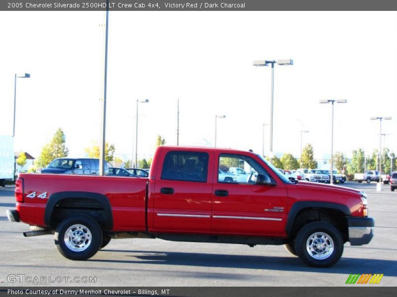 Victory Red / Dark Charcoal 2005 Chevrolet Silverado 2500HD LT Crew Cab 4x4
