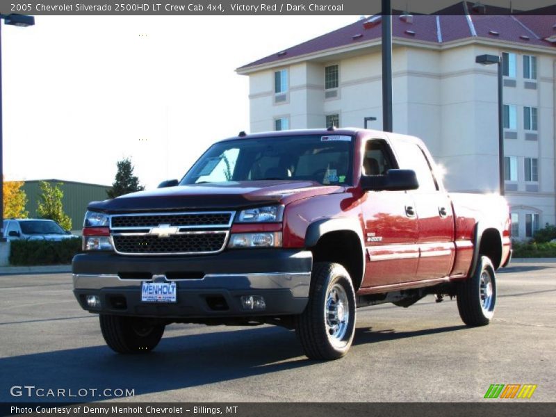 Victory Red / Dark Charcoal 2005 Chevrolet Silverado 2500HD LT Crew Cab 4x4