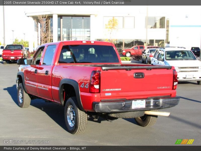 Victory Red / Dark Charcoal 2005 Chevrolet Silverado 2500HD LT Crew Cab 4x4