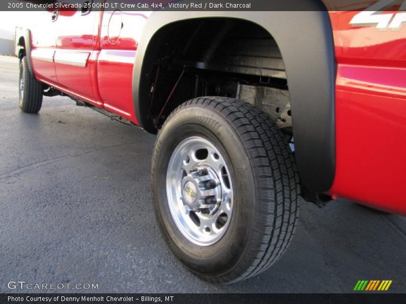 Victory Red / Dark Charcoal 2005 Chevrolet Silverado 2500HD LT Crew Cab 4x4