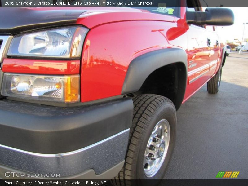 Victory Red / Dark Charcoal 2005 Chevrolet Silverado 2500HD LT Crew Cab 4x4