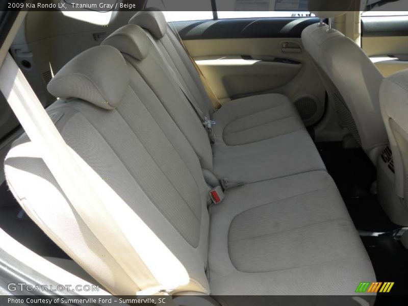 Titanium Gray / Beige 2009 Kia Rondo LX