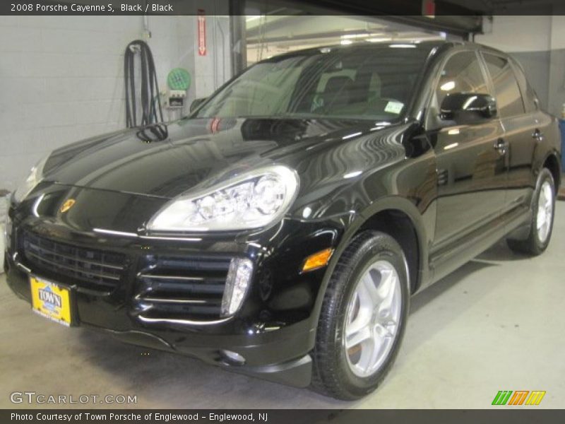 Black / Black 2008 Porsche Cayenne S