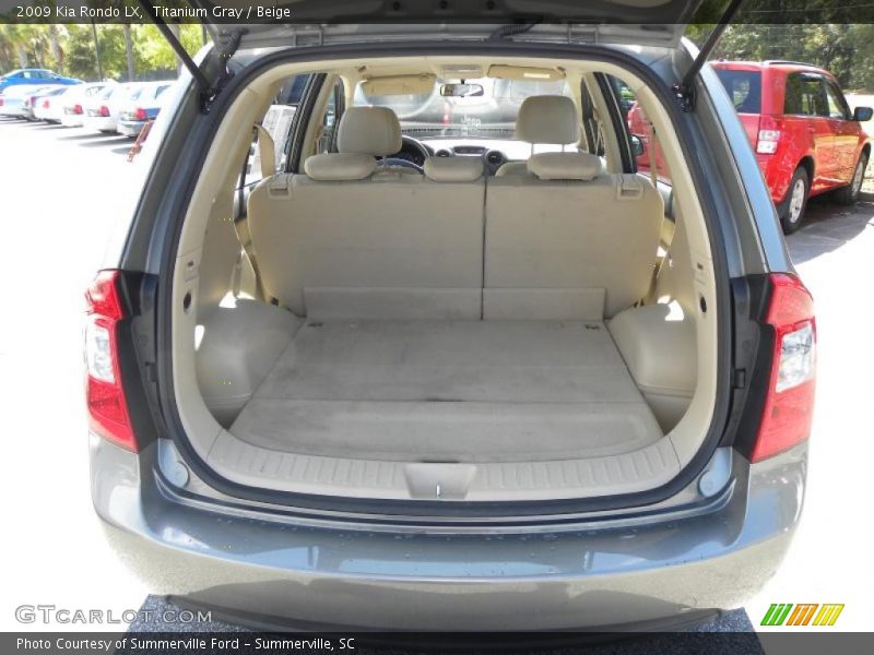 Titanium Gray / Beige 2009 Kia Rondo LX