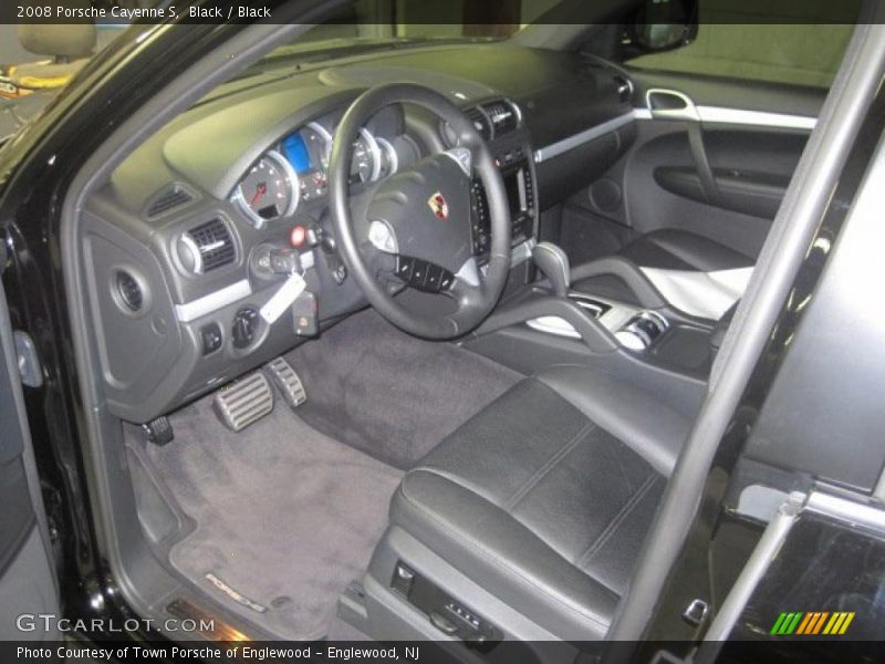 Black / Black 2008 Porsche Cayenne S