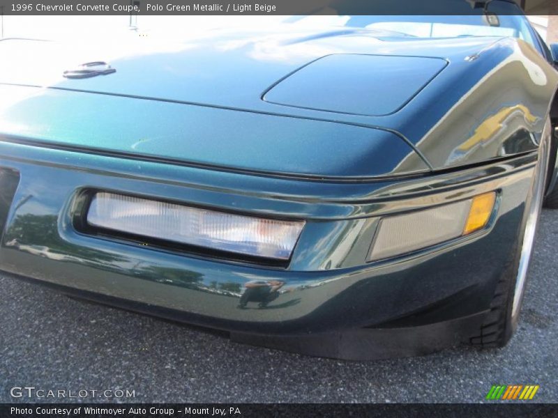 Polo Green Metallic / Light Beige 1996 Chevrolet Corvette Coupe