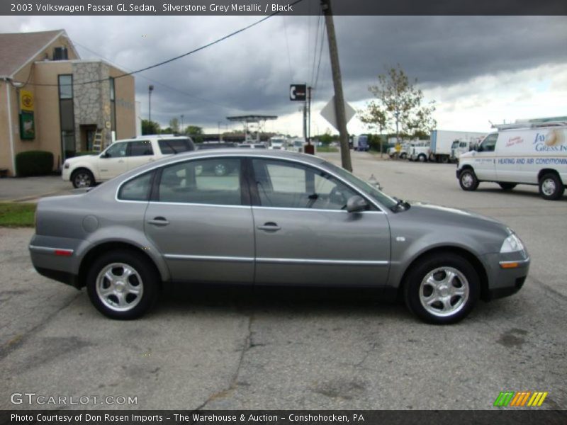 Silverstone Grey Metallic / Black 2003 Volkswagen Passat GL Sedan
